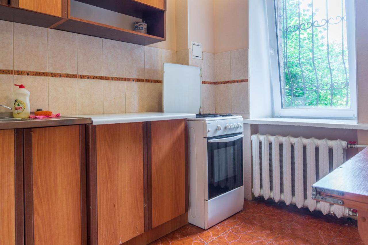 1 Комнатная Квартира По Улице Предславинская, 12 Kiev Buitenkant foto