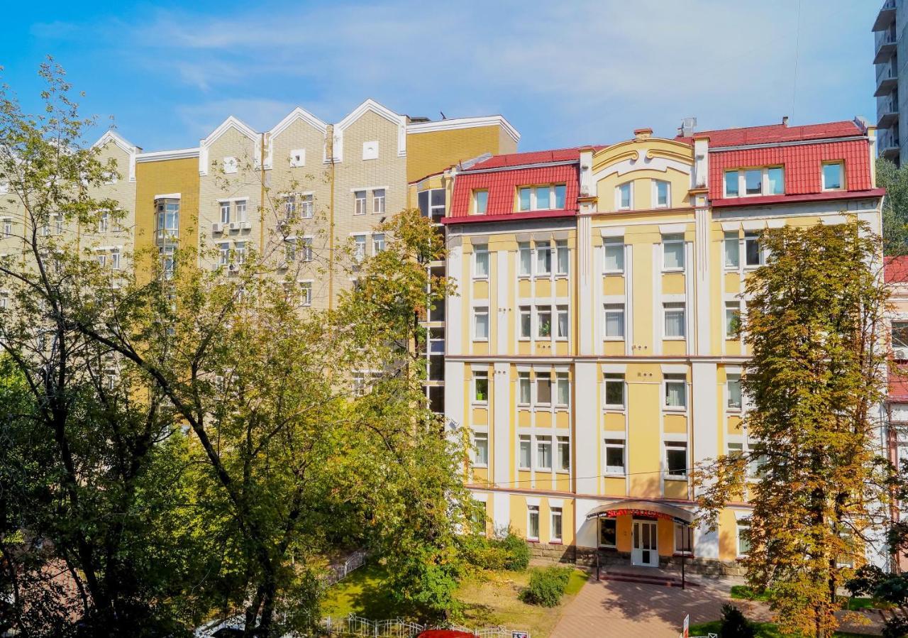 1 Комнатная Квартира По Улице Предславинская, 12 Kiev Buitenkant foto